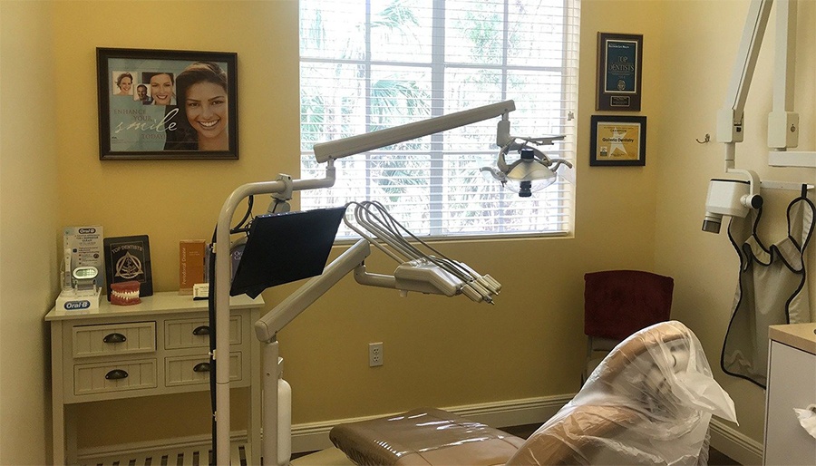 Dental exam room